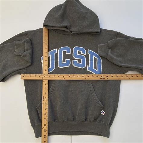 Vintage 90’s Russell Athletic Hoodie UCSD Hoodie... - Depop