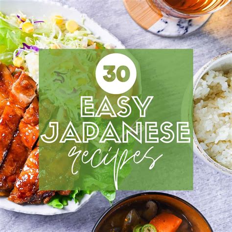 30 Easy Japanese Recipes You Can Start Making Today - Sudachi Recipes