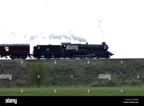 Steam Train Side View