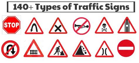 140 Traffic Signs | Traffic Symbols - Civiconcepts