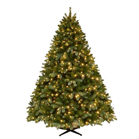 7.5 ft. Pre-Lit Grand Fir Quick Set Artificial Christmas Tree, Color C | My Quick Buy