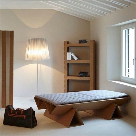 Furniture from Cardboard bedroom set ideas bed (With images) | Cardboard furniture, Paper ...