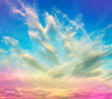 Rainbow Cloud Wallpapers - Top Free Rainbow Cloud Backgrounds - WallpaperAccess