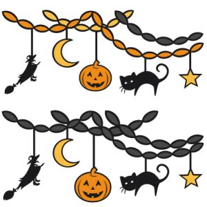 Halloween Party Decor SVG scrapbookSVG cutting files party svg cut file halloween cute files for ...