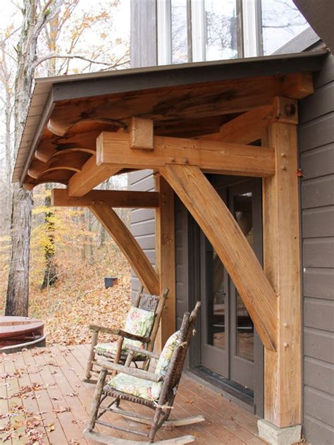 Timber Frame Porch Ideas, Pictures, Remodel and Decor