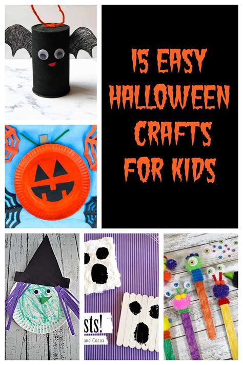 15 Halloween crafts for kids - Hezzi-D's Books and Cooks