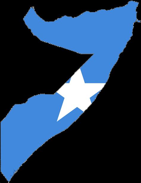 Somalia Flag Map • Mapsof.net