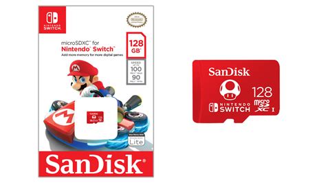 128GB SanDisk Memory Card for Nintendo Switch - Nintendo - Official Site