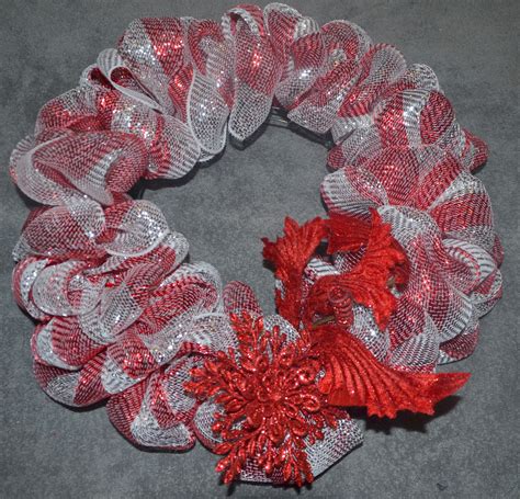 Deco Mesh Christmas Wreath Tutorial - donnahup.com