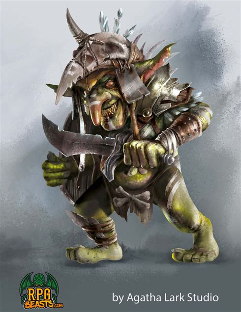 [Art] Goblin warrior design for RPG Beasts : r/DnD