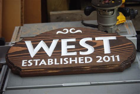 Wood Signs with Carved Letters - Custom Signs 3D Raised letters