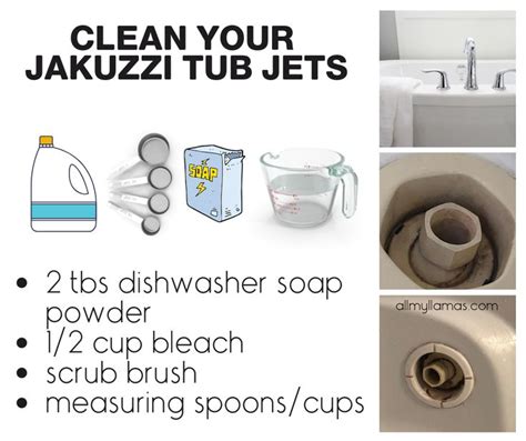 Cleaning A Jacuzzi Tub Jets : How To Clean Whirlpool Tub Jets ...