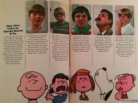 LOOK at the voice actors behind Charlie Brown and the Peanuts gang ...