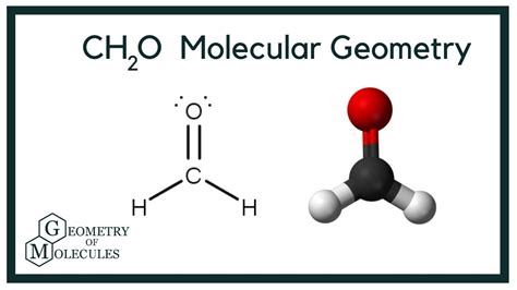 CH2O Molecular Geometry,Shape and Bond Angles (Formaldehyde) - YouTube