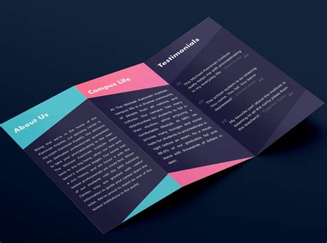 Pamphlet Design by AR Ehsan on Dribbble