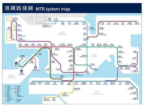 3 maps showing the possible future of the Hong Kong MTR