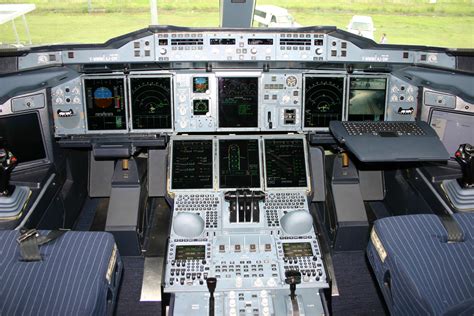 Airbus A380 Cockpit Layout Aircraft Wallpaper 2908 - AERONEF.NET