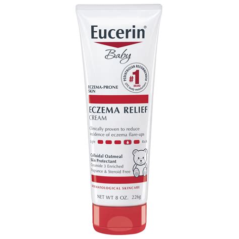 Eucerin Baby Eczema Relief Body Cream, Fragrance Free Baby Eczema Cream, 8 Oz Tube - Walmart.com