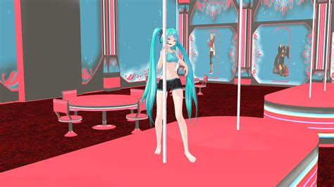 MMD Pole Dance Club by SachiShirakawa by harryhack91 on DeviantArt