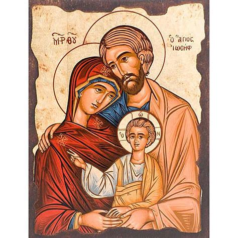 The Holy Family icon | online sales on HOLYART.com