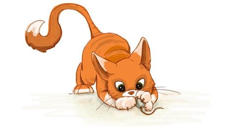 Cat And Mouse Drawing at GetDrawings | Free download