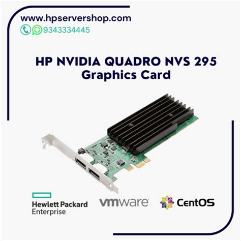 Buy HP NVIDIA QUADRO NVS 295 Graphics Card - HP Server Shop