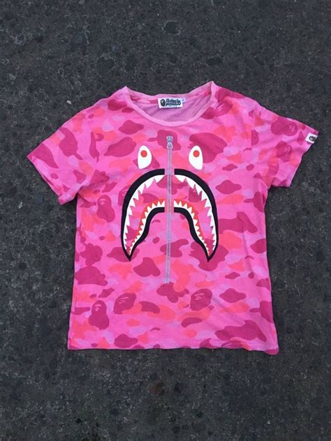 BAPE PINK CAMO, Men's Fashion, Tops & Sets, Tshirts & Polo Shirts on Carousell