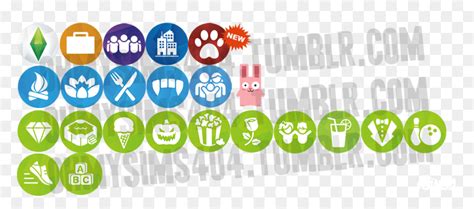 Sims 4 Icons Png - Sims 4 Pack Icons, Transparent Png - vhv