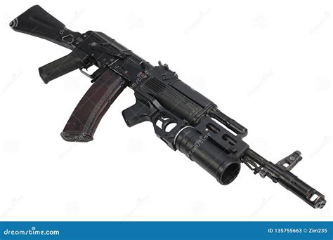 Assault Rifle With Grenade Launcher