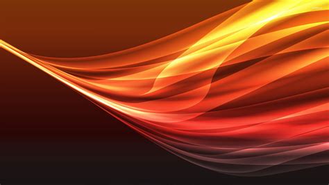 Orange gradient curves wallpaper - Abstract wallpapers - #24183