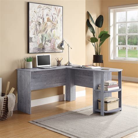 Gray L Shaped Office Desk | Images and Photos finder