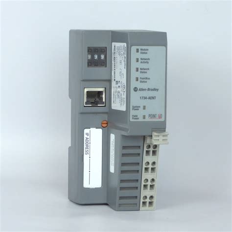 AUXILIARY ETHERNET/IP ADAPTER 1734-AENT A SERIES - Used - TESTED - SIB ...