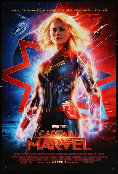 Captain Marvel Movie Poster 2019 1 Sheet (27x41)