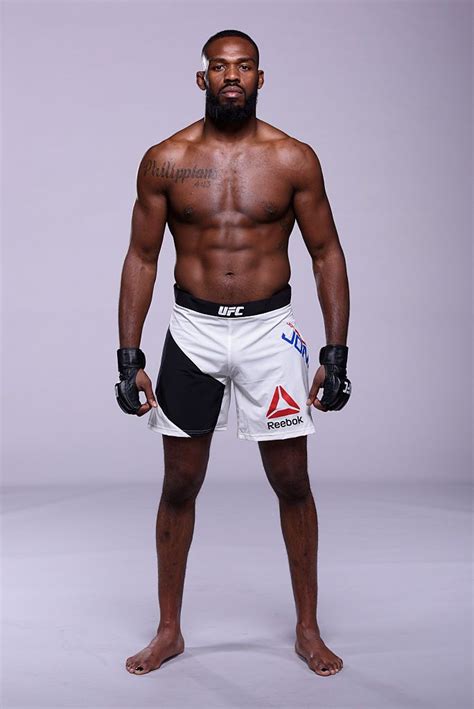 Jon Jones poses for a portrait during the UFC Unstoppable photo shoot... | Jon jones, Ufc, Jon ...