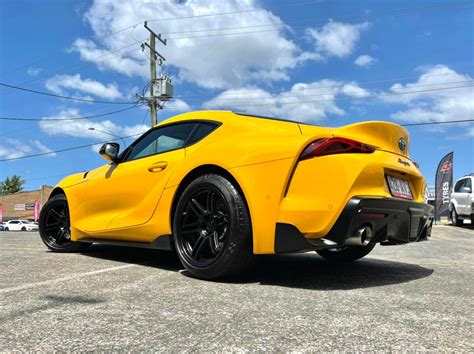 Toyota Supra GR Yellow Koya SF01 Wheel | Wheel Front