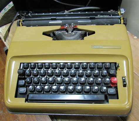 Sears Electric 1 portable typewriter