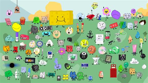 BFDI all characters BFB/TPOT asset only (Computer Screen) : u/Royale363