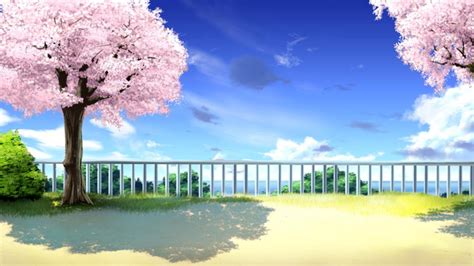 Cherry Blossoms Anime Scenery Wallpapers - Top Free Cherry Blossoms ...