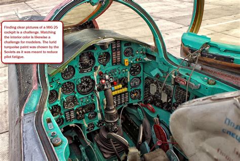 Mig 25 Foxbat Cockpit