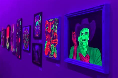 Glow Out At This Hypnotic Black Light Art Show In Houston This Week