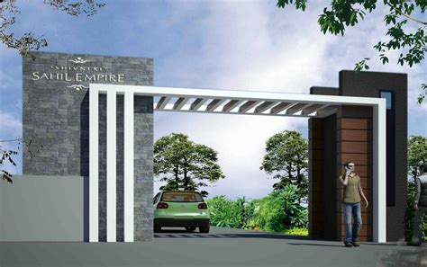 Entrance Main Gate Arch Design - Design Talk