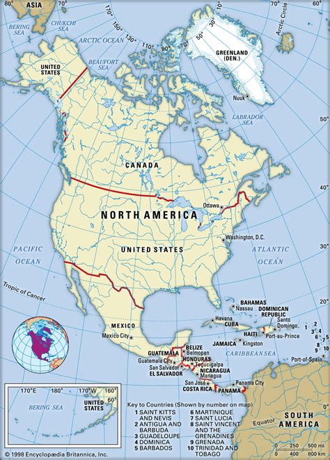 Quantos países existem na América do Norte? 23? Ou mais? | Open Data