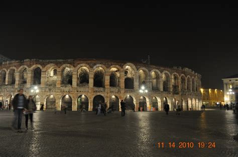 Verona Coliseum @ night | Adventure, Verona, Travel