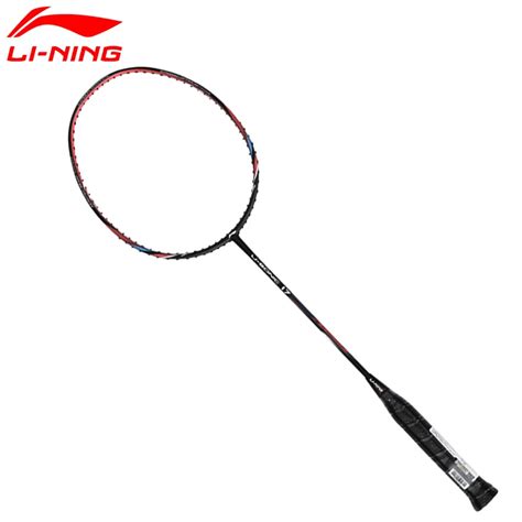 Li Ning Badminton Rackets Li Ning Single Carbon Fiber Professional Rackets LiNing US 17 Slim ...