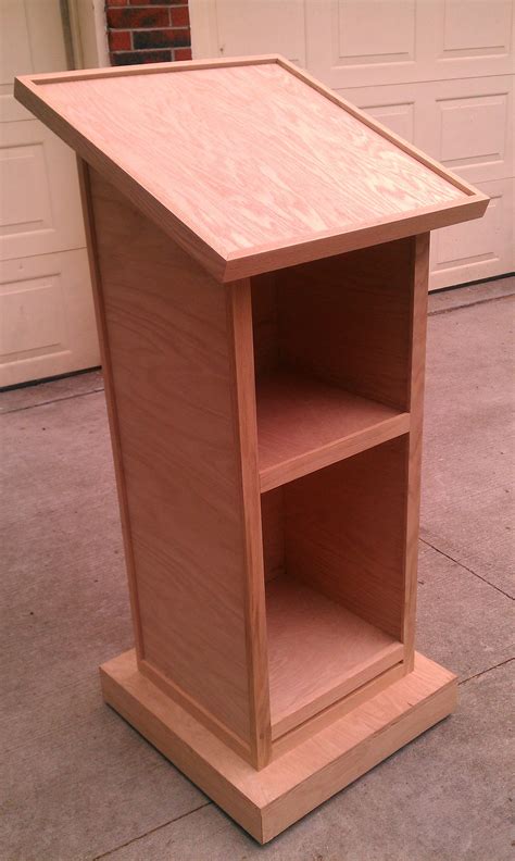 Woodworking Plans Table Top Podium - ofwoodworking