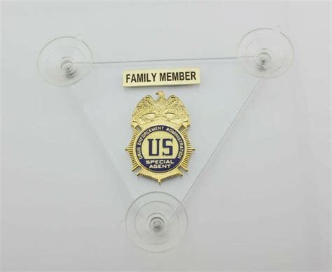 US DEA DI Diversion Investigator Badge Solid Copper Replica Movie Prop ...