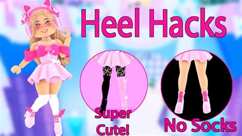 Heel Hacks That Are Super Cute Royale High Outfit Hacks - YouTube