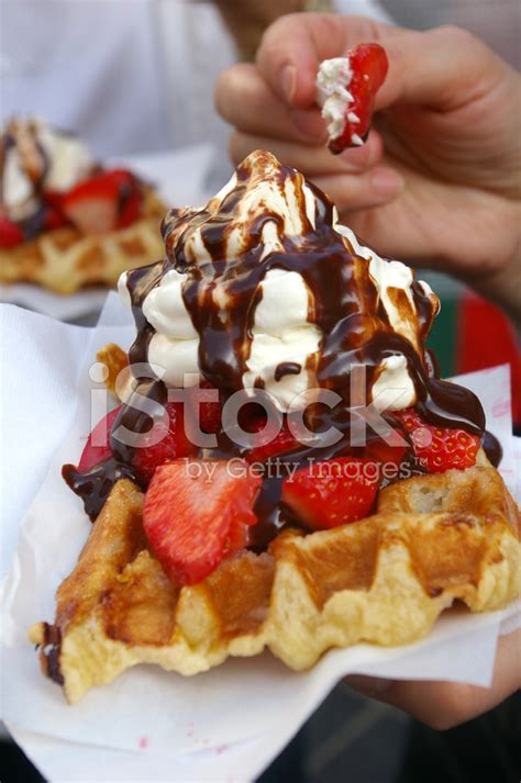 Waffles In Brussels Stock Photo | Royalty-Free | FreeImages