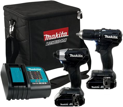 MAKITA 18V Brushless 2 Pc Combo Kit Sub Compact | Contractor Cave Tools