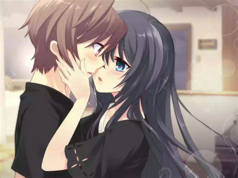 Today was a fairytale, precious moments, anime couple, kiss, cute anime, HD wallpaper | Peakpx